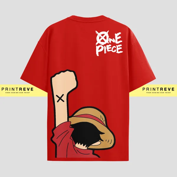 PRINTREVE_ONEPIECE_ANIME_OVERSIZED_TSHIRTS_UNISEX_PREMIUM_240GSM_FRENCHTERRY
