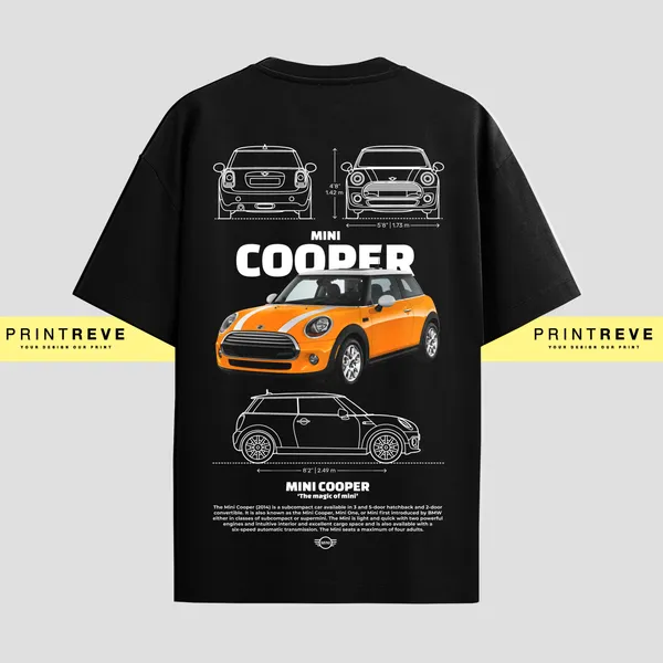 PRINTREVE_MINI_COOPER_OVERSIZED_TSHIRTS_UNISEX_PREMIUM_240GSM_FRENCHTERRY