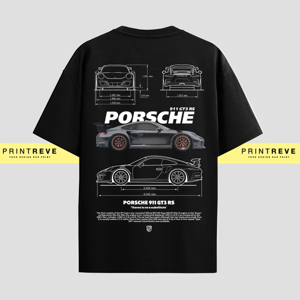 PRINTREVE_PORSCHE_911_OVERSIZED_TSHIRTS_UNISEX_PREMIUM_240GSM_FRENCHTERRY