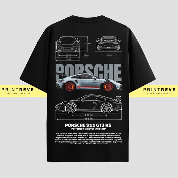 PRINTREVE_PORSCHE_GT3_OVERSIZED_TSHIRTS_UNISEX_PREMIUM_240GSM_FRENCHTERRY