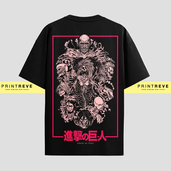 PRINTREVE_TITANES_ANIME_OVERSIZED_TSHIRTS_UNISEX_PREMIUM_240GSM_FRENCHTERRY