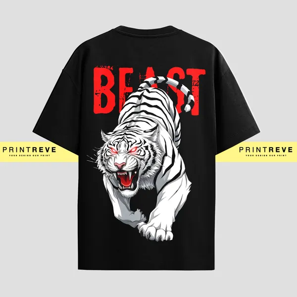 PRINTREVE_UNLEASH_THE_BEAST_STYLE_OVERSIZED_TSHIRTS_UNISEX_PREMIUM_240GSM_FRENCHTERRY