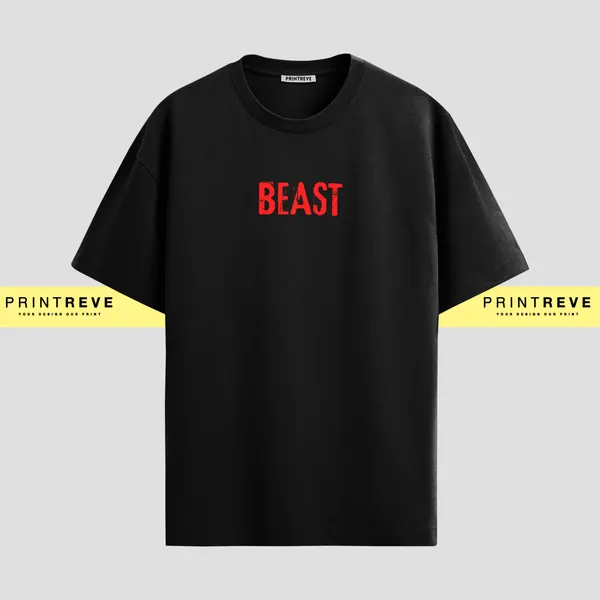 PRINTREVE_UNLEASH_THE_BEAST_STYLE_OVERSIZED_TSHIRTS_UNISEX_PREMIUM_240GSM_FRENCHTERRY