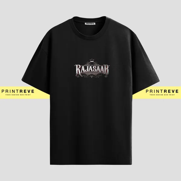 RAJASAB_PRABHAS_WITH_HD_PRINTED_ON_UNISEX_TSHIRT'S