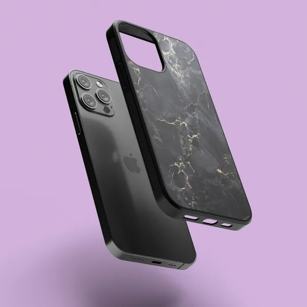 Black_Marble_Pattern_Designer_Premium_Glass_Cases_-_Iphone_X_to_Iphone_16