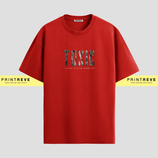 TOXIC_YASH_MOVIE_TSHIRT_IN_RED_WITH_REGULAR_TSHIRT_