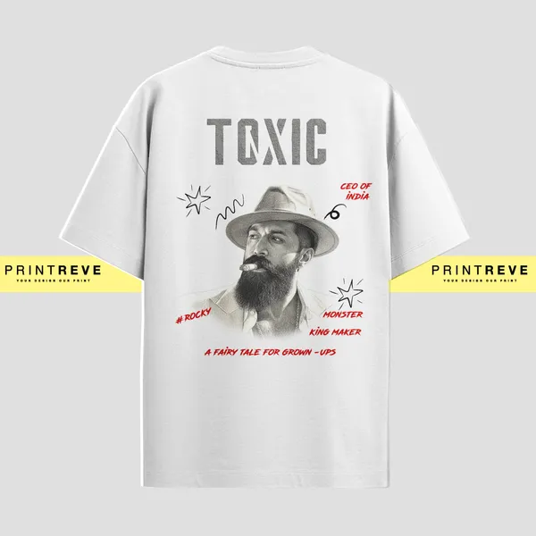 TOXIC_YASH_MOVIE_TSHIRT_IN_WHITE_WITH_REGULAR_TEES