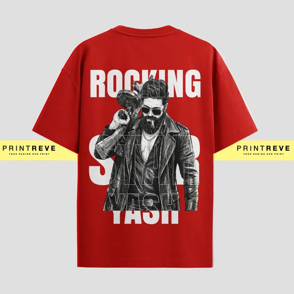 TOXIC_YASH_ROCKING_STAR_MOVIE_TSHIRT_IN_RED_WITH_REGULAR_TEES