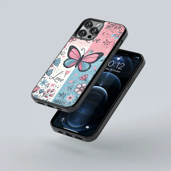 Butterfly_Art_Designer_Premium_Glass_Cases_-_Iphone_X_to_Iphone_16