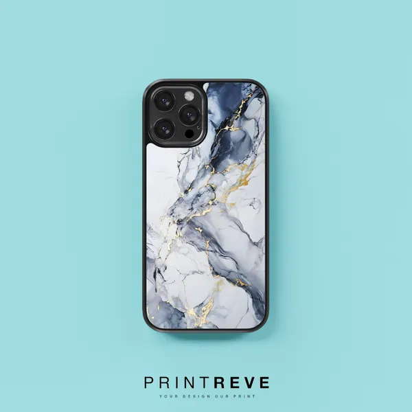 White_Marble_Pattern_Designer_Premium_Glass_Cases_-_Iphone_X_to_Iphone_16