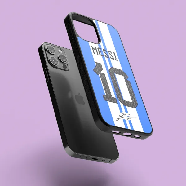 Messi_Jersey_No.10_Designer_Premium_Glass_Cases_-_Iphone_X_to_Iphone_16