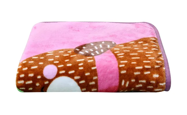 Beary_Tales_Multipurpose_Extra_Soft_Baby_Blanket_|_Super_Comfortable_All_Season_Single_Layer_Blanket_For_Newborn_Baby/_Kids/_Toddlers_(Pink,_Single_Layer(100X140Cm))