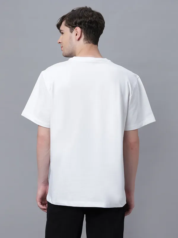 White_Cotton_Graphic_Printed_Round_Neck_Half_Sleeves_Oversized_T-Shirt_For_Unisex
