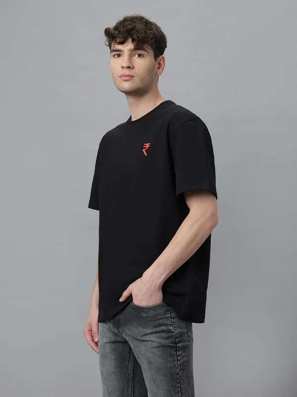 Black_Cotton_Graphic_Hd_Printed_Round_Neck_Half_Sleeves_Oversized_T-Shirt_For_Unisex