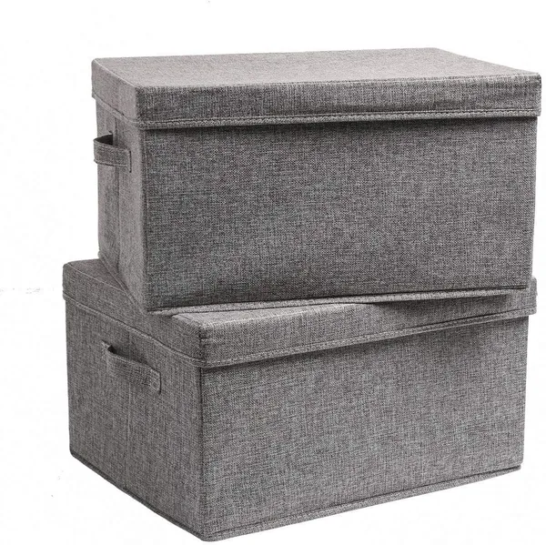 Rectangular_Foldable_Large_Linen_Laundry,_Clothes,_Books,_Toys_Storage_Living_Hamper_Box_with_Lid_and_Handle,_Large,_Pack_of_2-Grey,_Large