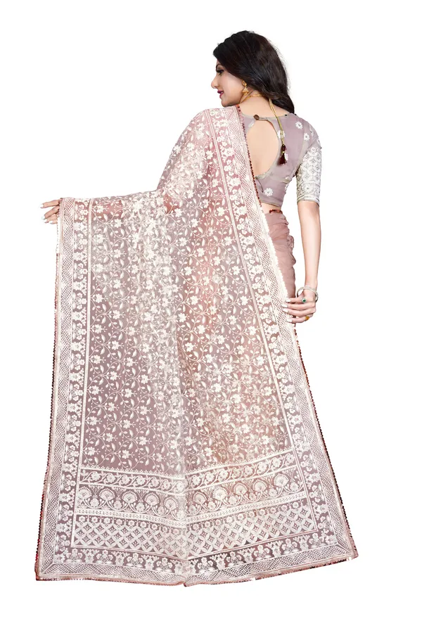 Pink_Preimium_&_Elegant_Georgette_Saree_For_Women