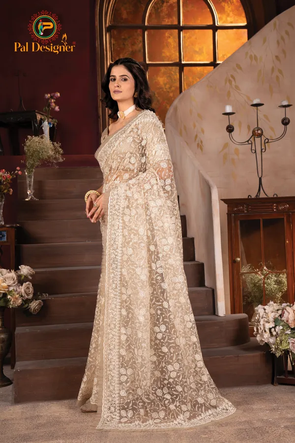 Chiku_Preimium_&_Elegant_Soft_Net_Saree_For_Women