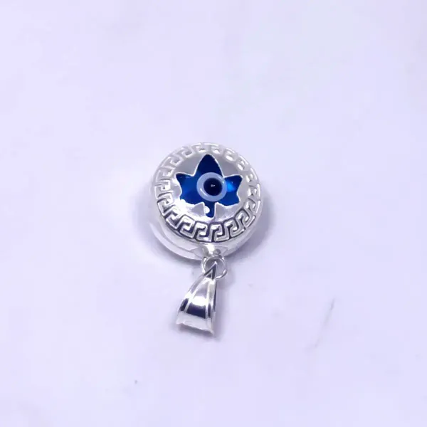 Multicolor_Unique_Round_Design_Pure_925_Sterling_Silver,_Unique_Gift_Evil_Eye_Pendant,_Gift