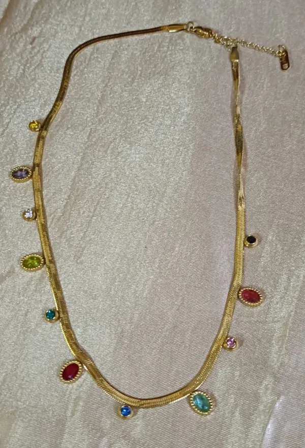 Multicolor_Stainless_Steel_Anti_Tarnish_8K_Gold_Plated_Stone_Necklace_For_Women