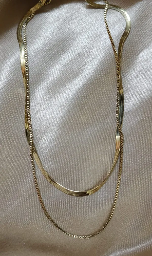 8k_Gold_Plated_Stainless_Steel_Double_Layered_Anti_Tarnish_Necklace_For_Women