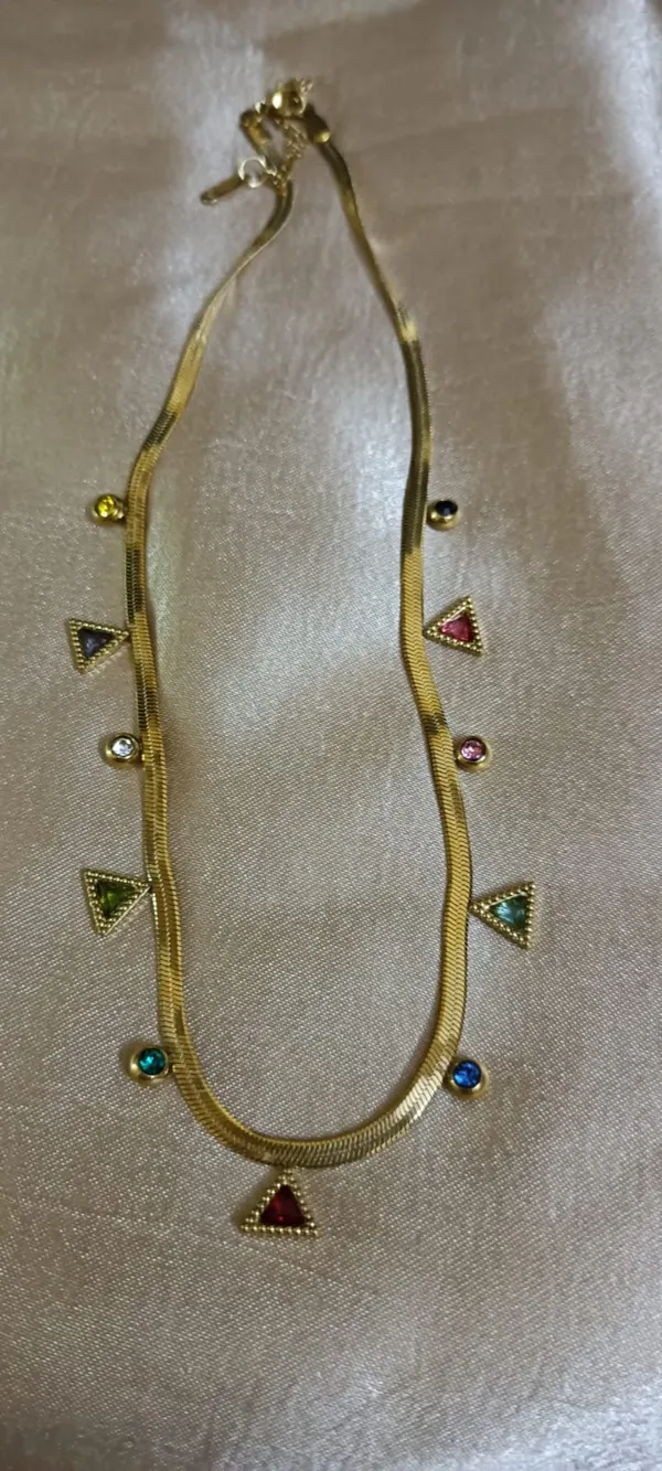 Multicolor_Stainless_Steel_Anti_Tarnish_Stone_Studded_Necklace_For_Women