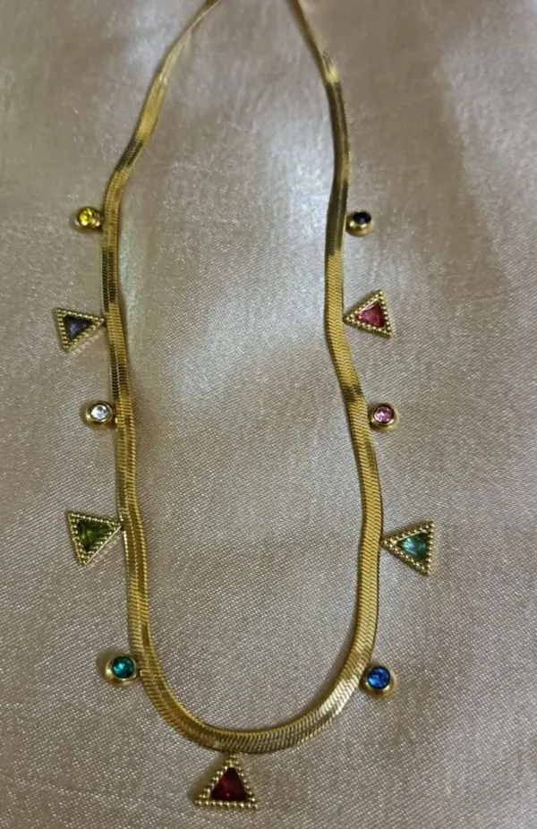 Multicolor_Stainless_Steel_Anti_Tarnish_Stone_Studded_Necklace_For_Women