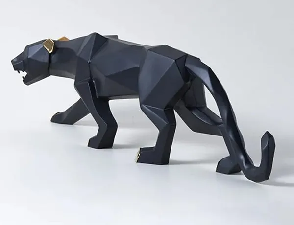 Black_Handcrafted_Resin_Jaguar_Showpiece_For_Home_And_Office_Decor_10_X_2.25_X_5_Inches