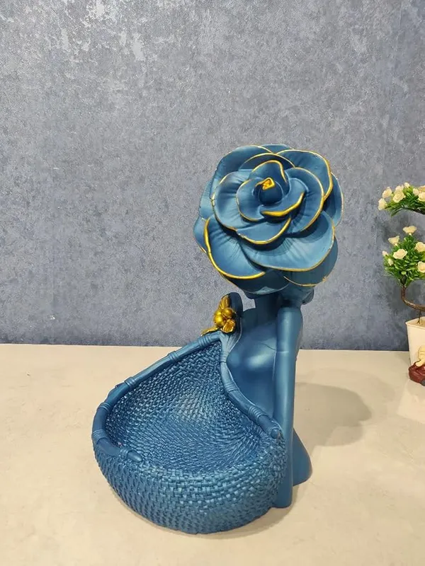 Blue_Handcrafted_Resin_Charming_Lady_Ornament_With_Basket_Showpiece_For_Home_And_Office_Decor_5L_X_6.5W_X_11.5H_Inches