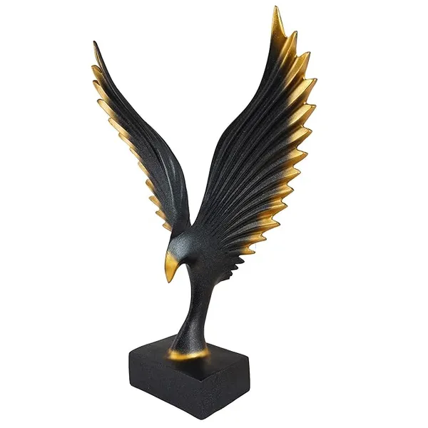 Black_Handcrafted_Resin_Eagle_Wing_Sculpture_Showpiece_For_Home_And_Office_Decor_12_X_3.5_Inches