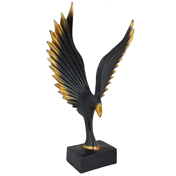 Black_Handcrafted_Resin_Eagle_Wing_Sculpture_Showpiece_For_Home_And_Office_Decor_12_X_3.5_Inches