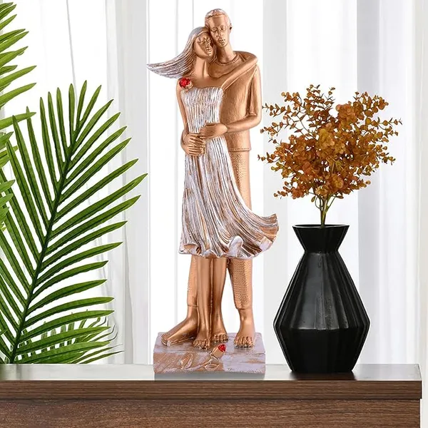 Golden_Handcrafted_Resin_Romantic_Couple_Showpiece_For_Home_And_Office_Decor_20_X_10_X_22_Cm