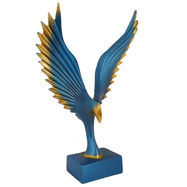 Blue_Handcrafted_Resin_Eagle_Wing_Showpiece_For_Home_And_Office_Decor_12_X_3.5_Inches