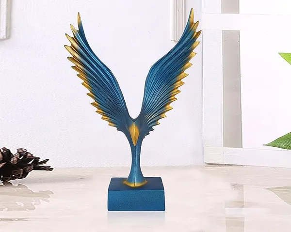 Blue_Handcrafted_Resin_Eagle_Wing_Showpiece_For_Home_And_Office_Decor_12_X_3.5_Inches