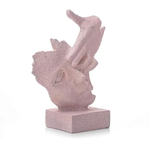 Pink_Handcrafted_Resin_Human_Face_Showpiece_For_Home_And_Office_Decor_8_X_20_X_21_Cm