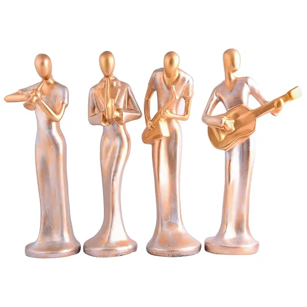 Pack_Of_4_Handcrafted_Resin_Lady_With_Musical_Instrument_Figurine_Showpiece_For_Home_And_Office_Decor_10.2_X_7.6_X_33_Cm