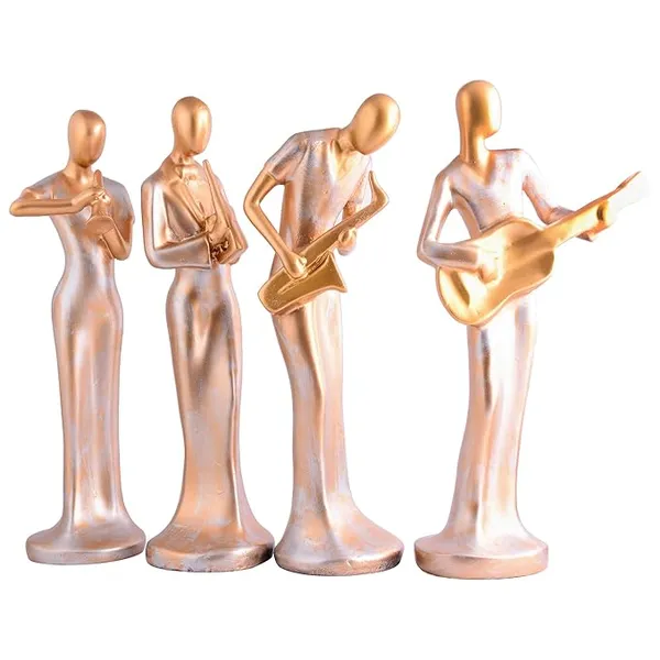 Pack_Of_4_Handcrafted_Resin_Lady_With_Musical_Instrument_Figurine_Showpiece_For_Home_And_Office_Decor_10.2_X_7.6_X_33_Cm