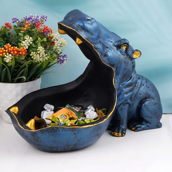 Blue_Handcrafted_Resin_Hippopotamus_Showpiece_Showpiece_For_Home_And_Office_Decor_10L_X_3.20W_X_9H_Inches