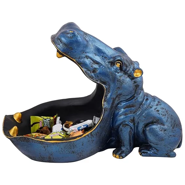 Blue_Handcrafted_Resin_Hippopotamus_Showpiece_Showpiece_For_Home_And_Office_Decor_10L_X_3.20W_X_9H_Inches