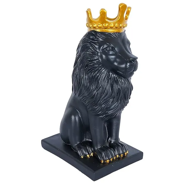 Handcrafted_Resin_Majestic_Lion_Figurine_Showpiece_For_Home_And_Office_Decor_11_X_6.5_Inches