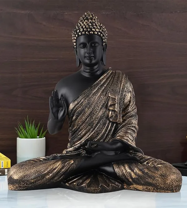 Black_And_Gold_Handcrafted_Resin_Samadhi_Buddha_Showpiece_For_Home_And_Office_Decor_15_X_13_Inches