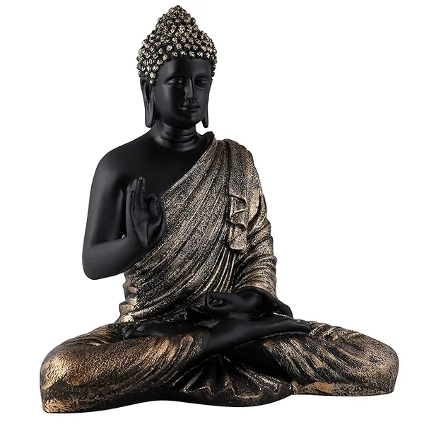 Black_And_Gold_Handcrafted_Resin_Samadhi_Buddha_Showpiece_For_Home_And_Office_Decor_15_X_13_Inches