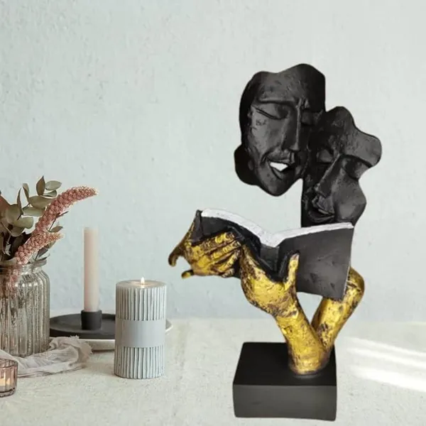 Handcrafted_Resin_Modern_Art_Face_Sculpture_Showpiece_For_Home_And_Office_Decor_13_X_8_Inches