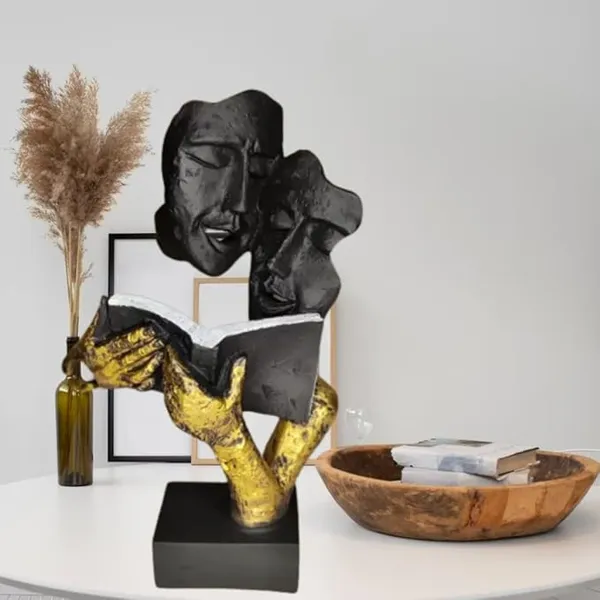 Handcrafted_Resin_Modern_Art_Face_Sculpture_Showpiece_For_Home_And_Office_Decor_13_X_8_Inches