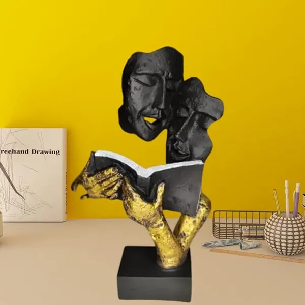 Handcrafted_Resin_Modern_Art_Face_Sculpture_Showpiece_For_Home_And_Office_Decor_13_X_8_Inches
