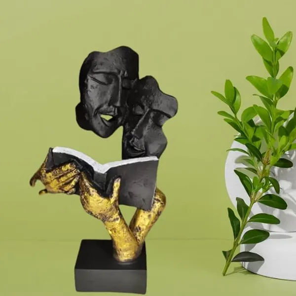 Handcrafted_Resin_Modern_Art_Face_Sculpture_Showpiece_For_Home_And_Office_Decor_13_X_8_Inches