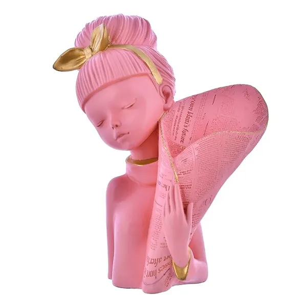 Pink_Angel_Girl_Collectible_Figurine_Modern_Home_And_Office_Decor_11_X_12_X_11_Cm