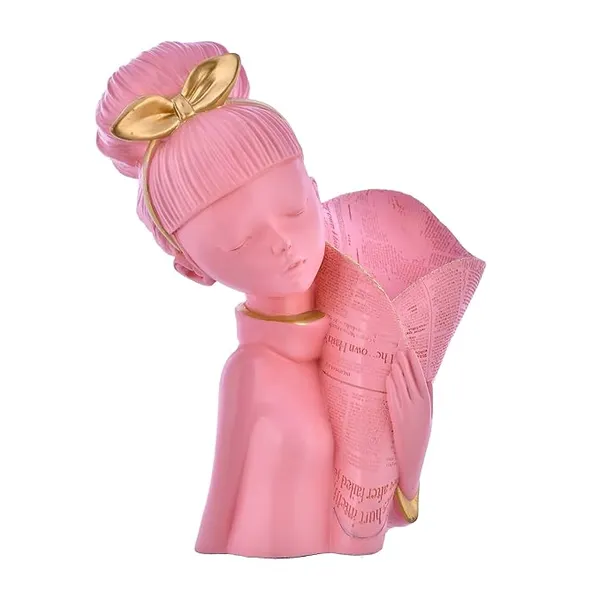 Pink_Angel_Girl_Collectible_Figurine_Modern_Home_And_Office_Decor_11_X_12_X_11_Cm