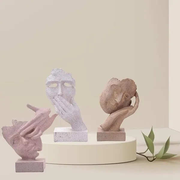 Pack_Of_3_Handcrafted_Resin_Human_Face_Showpiece_For_Home_And_Office_Decor_8.2_X_7.5_Inches