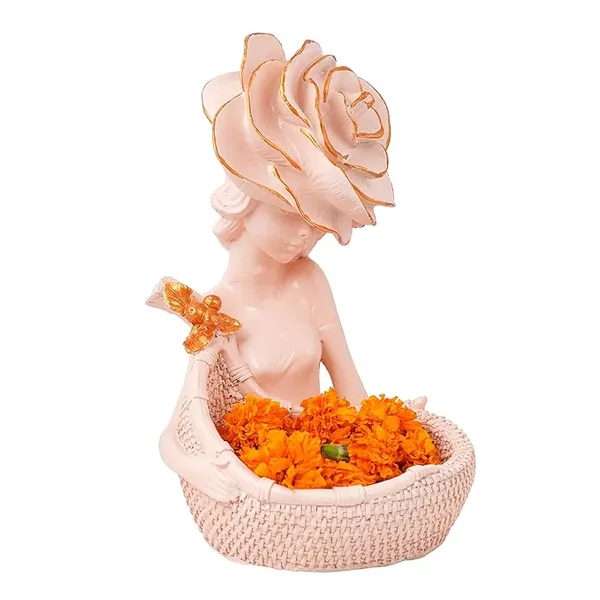 Handcrafted_Resin_Elegant_Lady_With_Basket_Figurine_Showpiece_For_Home_And_Office_Decor_5_X_6.5_X_11.5_Inches
