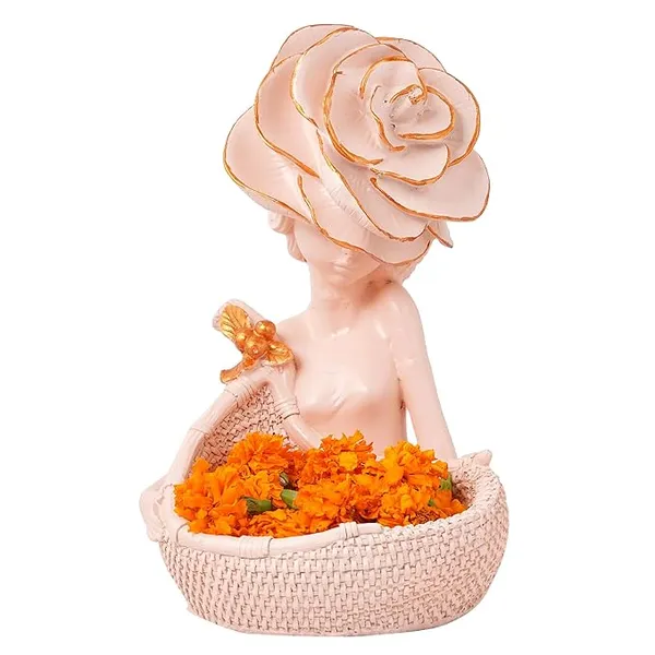 Handcrafted_Resin_Elegant_Lady_With_Basket_Figurine_Showpiece_For_Home_And_Office_Decor_5_X_6.5_X_11.5_Inches